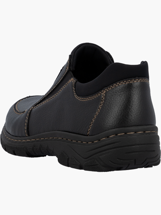 Rieker Herren Slipper Schwarz 143480 3