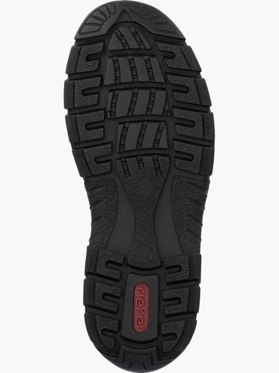 Rieker Herren Slipper Schwarz 143480 4