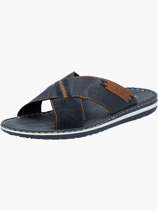 Rieker Herren Pantoletten Blau 143482 2