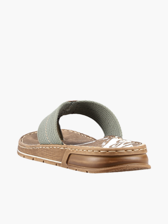 Rieker Herren Zehentrenner Grün 136925 3