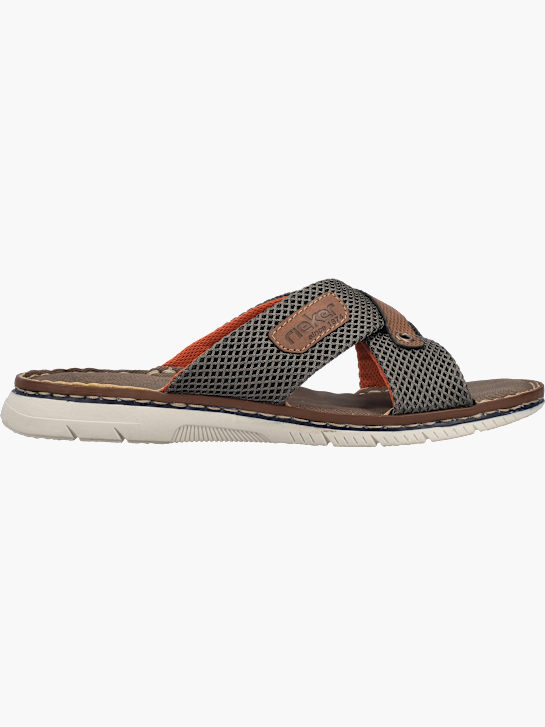 Rieker Herren Pantoletten Grün 136926 1