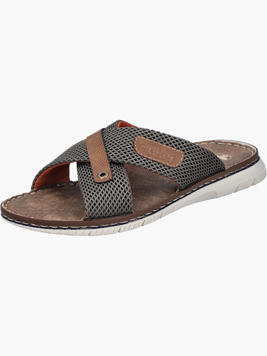 Rieker Herren Pantoletten Grün 136926 2