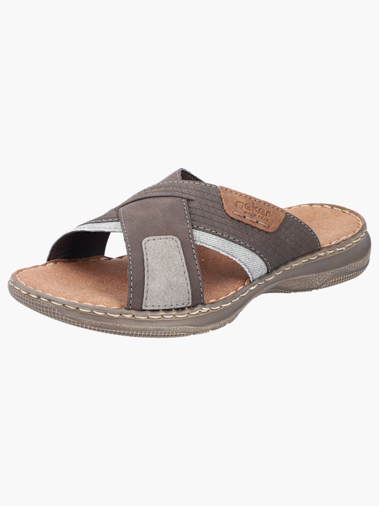 Rieker Herren Pantoletten Braun 130843 2