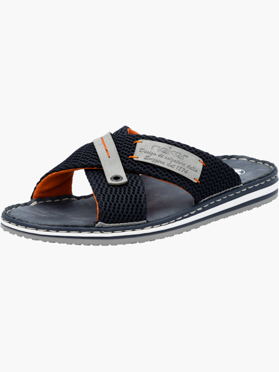 Rieker Herren Pantoletten Blau 143485 2