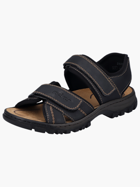Rieker Herren Trekkingsandalen Schwarz 136946 2