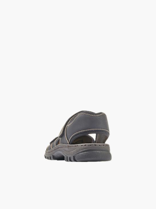 Rieker Herren Trekkingsandalen Schwarz 136946 3
