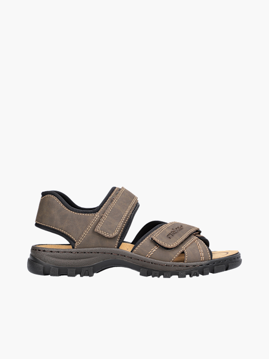 Rieker Herren Trekkingsandalen Braun 136947 1