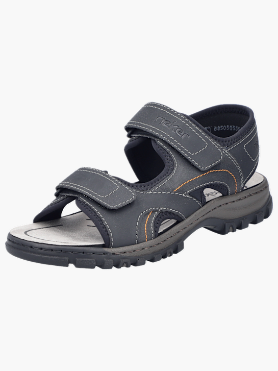 Rieker Herren Trekkingsandalen Schwarz 136948 2
