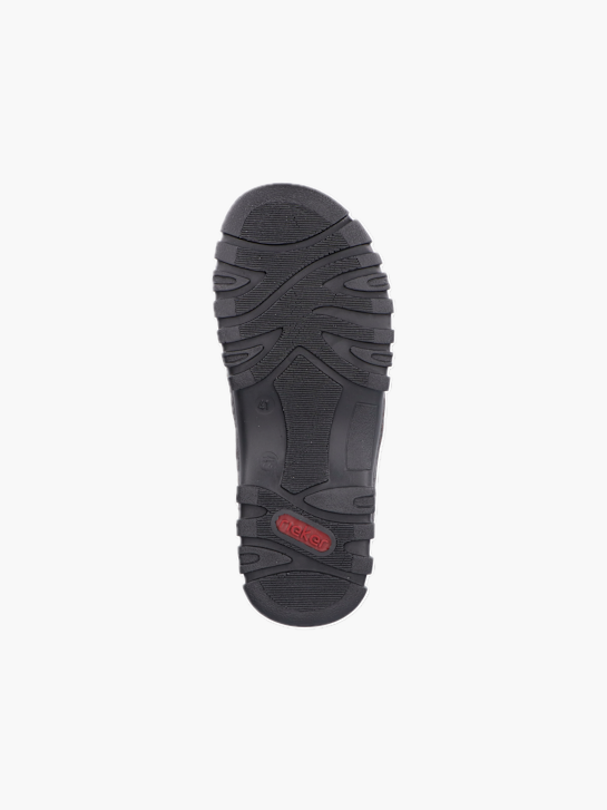 Rieker Herren Trekkingsandalen Schwarz 136948 4