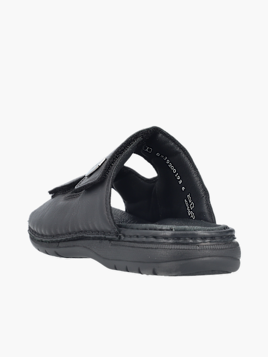 Rieker Herren Pantoletten Schwarz 136959 4