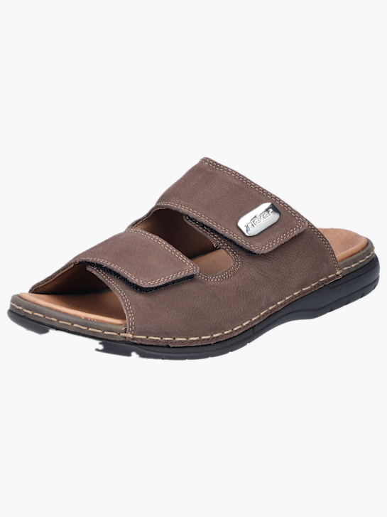 Rieker Herren Pantoletten Braun 136960 2