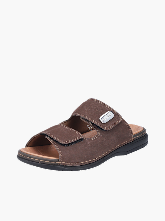 Rieker Herren Pantoletten Braun 136960 3