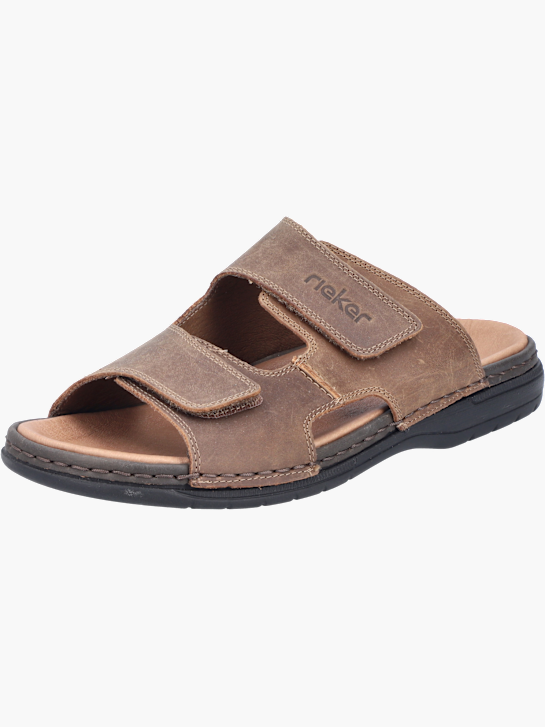 Rieker Herren Pantoletten Braun 143487 2