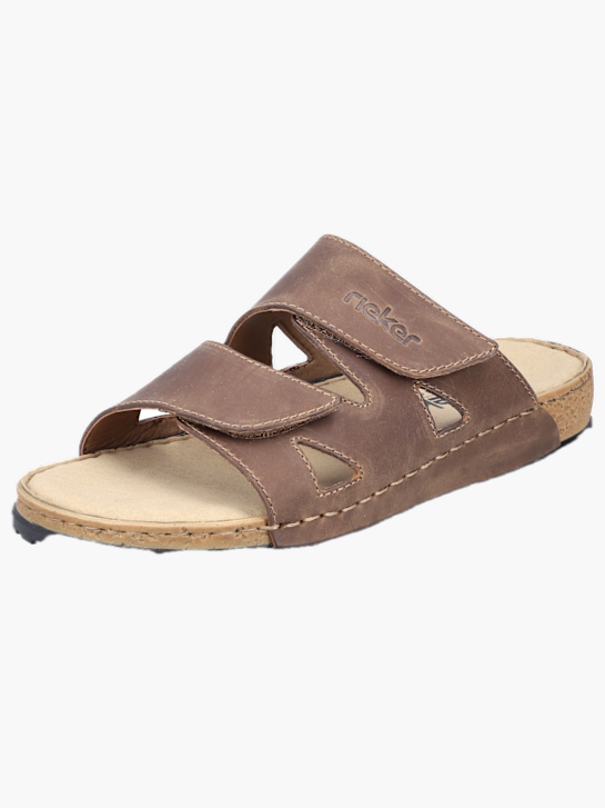 Rieker Herren Pantoletten Braun 136962 2