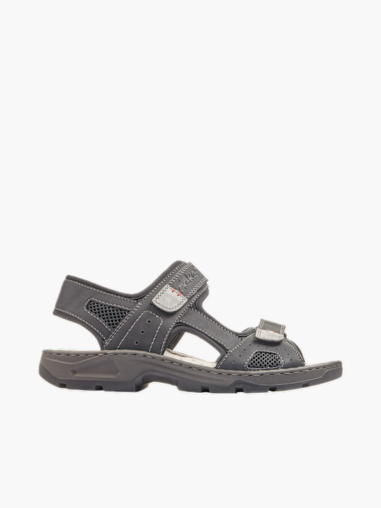 Rieker Herren Trekkingsandalen Schwarz 136964 1