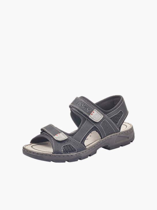Rieker Herren Trekkingsandalen Schwarz 136964 2