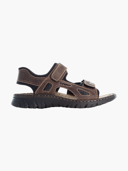 Rieker Herren Trekkingsandalen Braun 130884 1