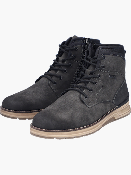Rieker Herren Schnürstiefel Grau 143517 3