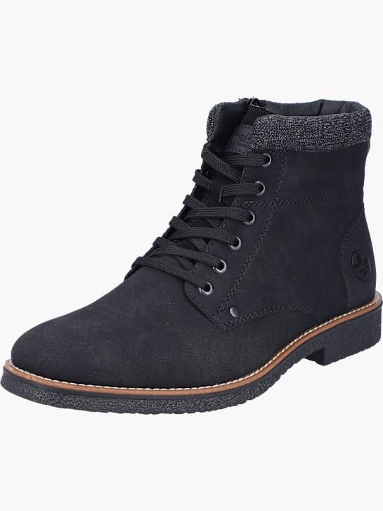 Rieker Herren Schnürstiefel Schwarz 143527 2