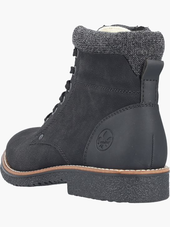 Rieker Herren Schnürstiefel Schwarz 143527 3