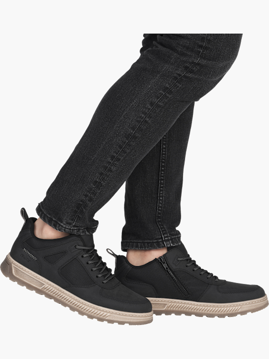 Rieker Herren Schnürschuhe Schwarz 143537 4