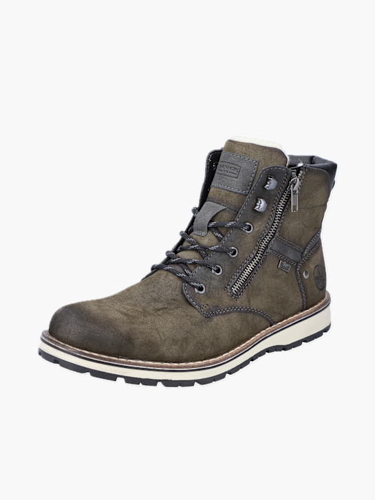 Rieker Herren Schnürstiefel Grün 137019 2