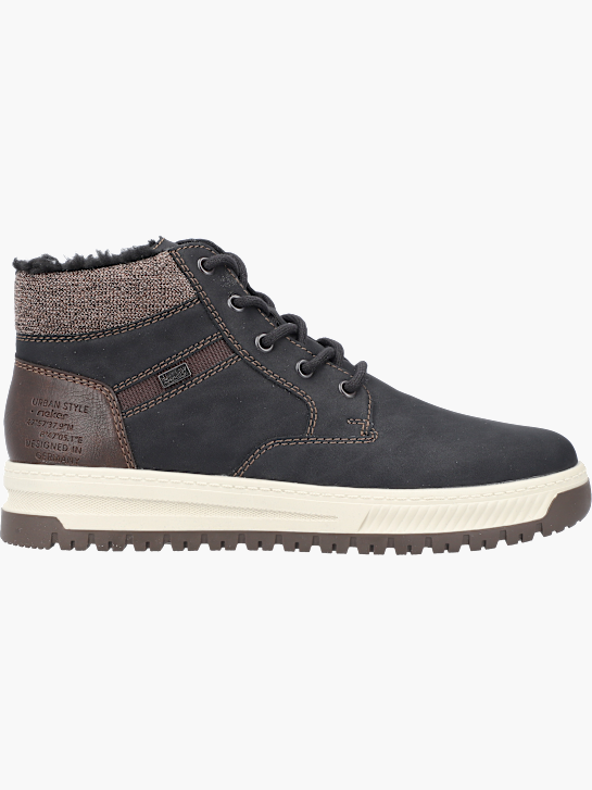 Rieker Herren Schnürstiefel Schwarz 143545 1