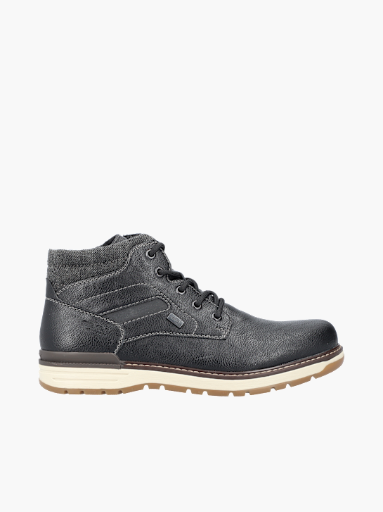 Rieker Herren Schnürstiefel Schwarz 137029 1