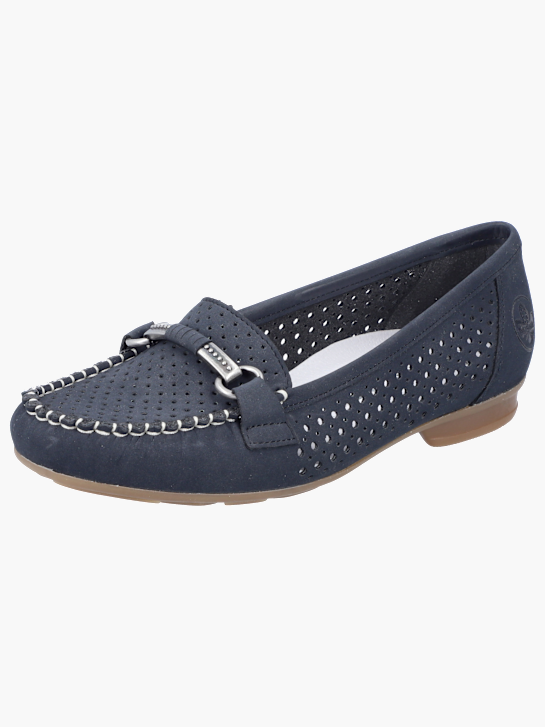 Rieker Damen Loafer Blau 137035 2