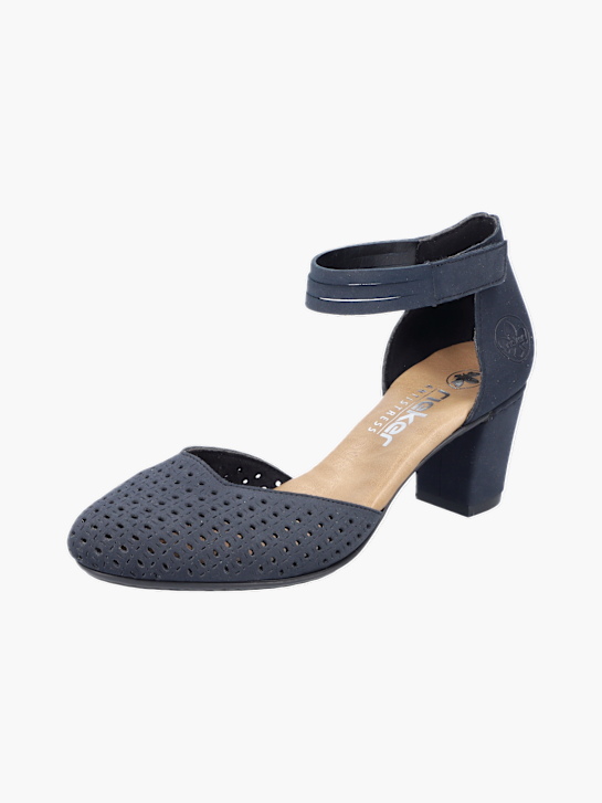Rieker Damen Pumps Blau 137041 2