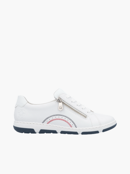 Rieker Damen Schnürschuhe Weiß 137055 1