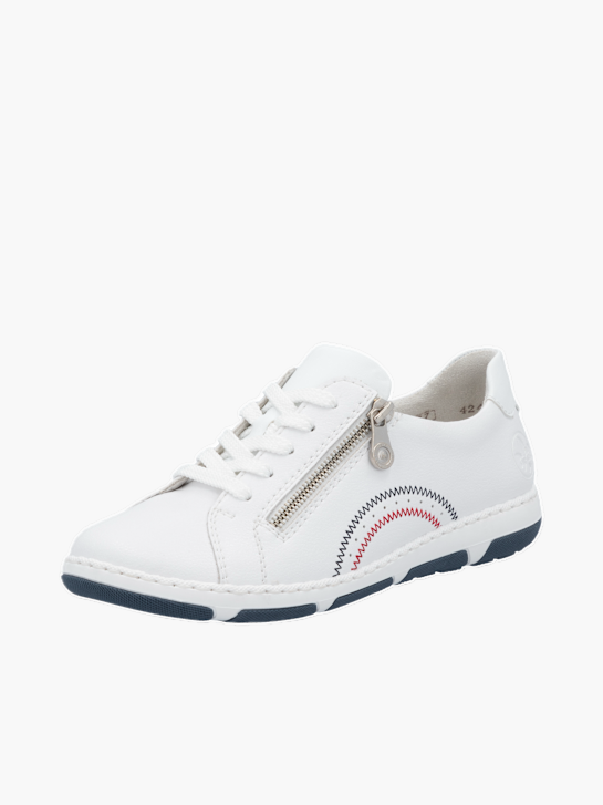Rieker Damen Schnürschuhe Weiß 137055 2
