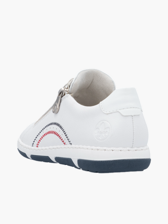 Rieker Damen Schnürschuhe Weiß 137055 3