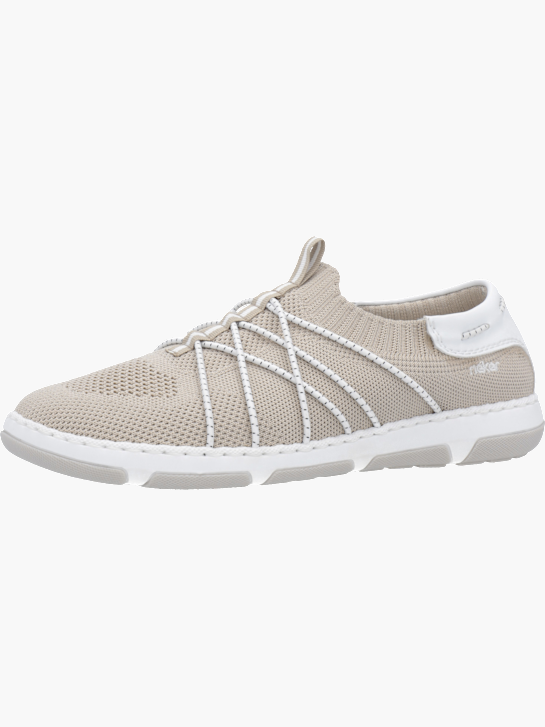 Rieker Damen Slipper Beige 143561 2