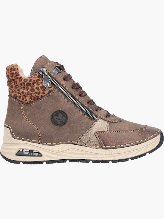 Rieker Damen Schnürstiefel Braun 143568 1