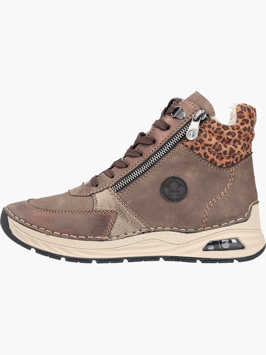 Rieker Damen Schnürstiefel Braun 143568 3