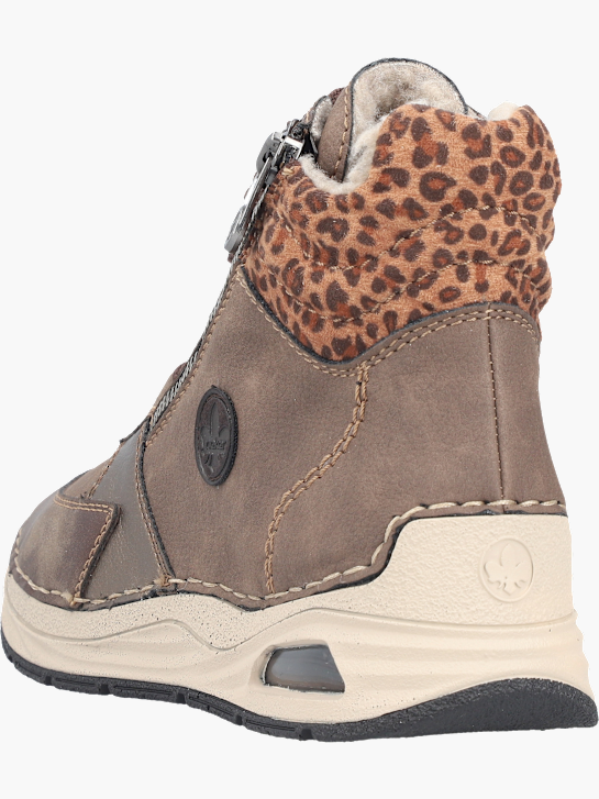 Rieker Damen Schnürstiefel Braun 143568 4
