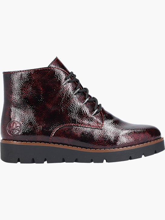 Rieker Damen Schnürstiefel Rot 137075 1