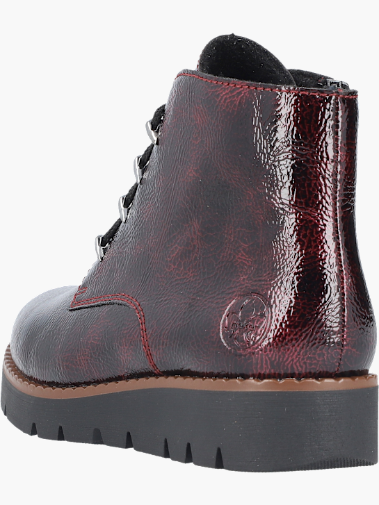 Rieker Damen Schnürstiefel Rot 137075 3