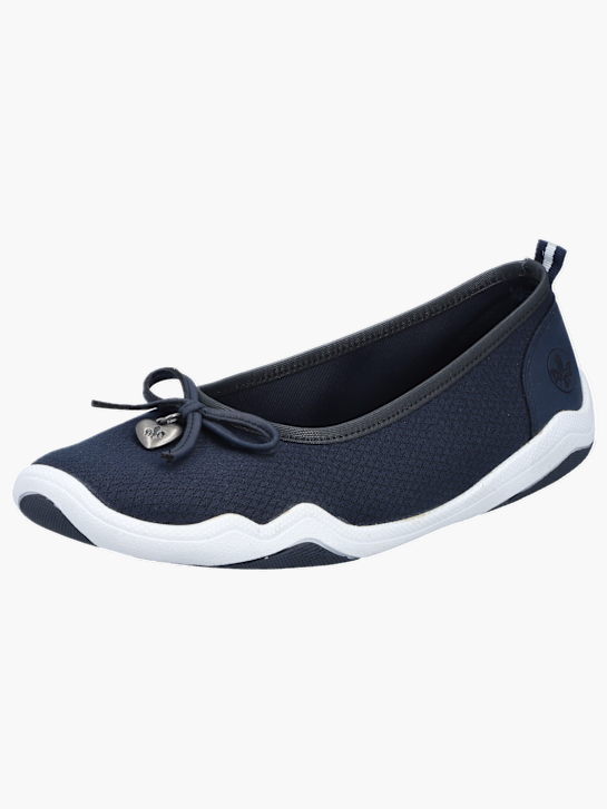 Rieker Damen Ballerinas Blau 137081 2