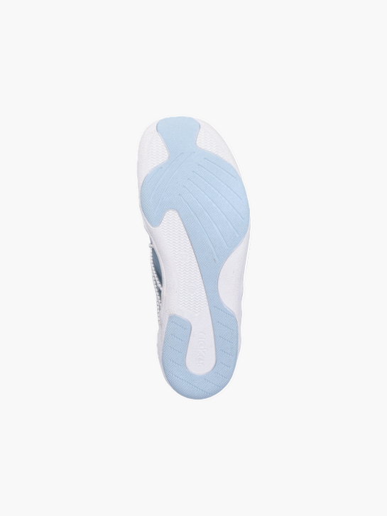 Rieker Damen Slipper Blau 137082 4