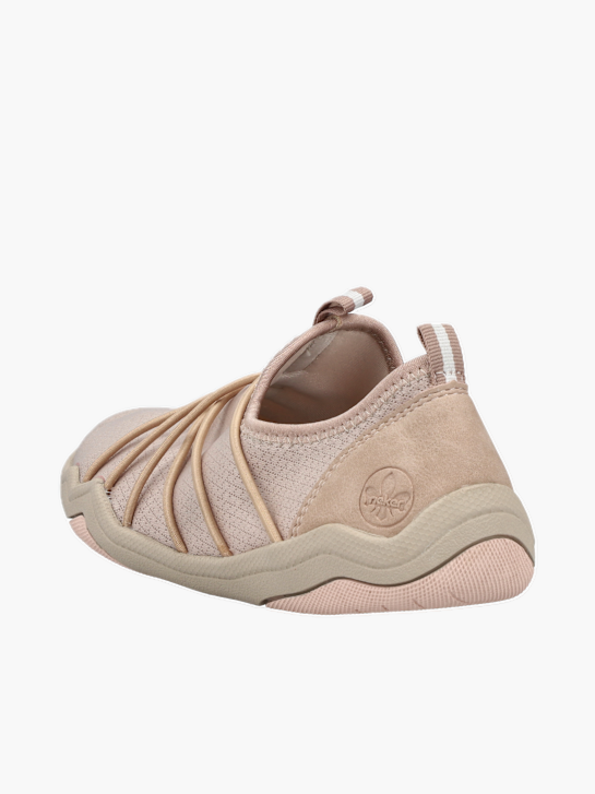 Rieker Damen Slipper Rosa 137083 3