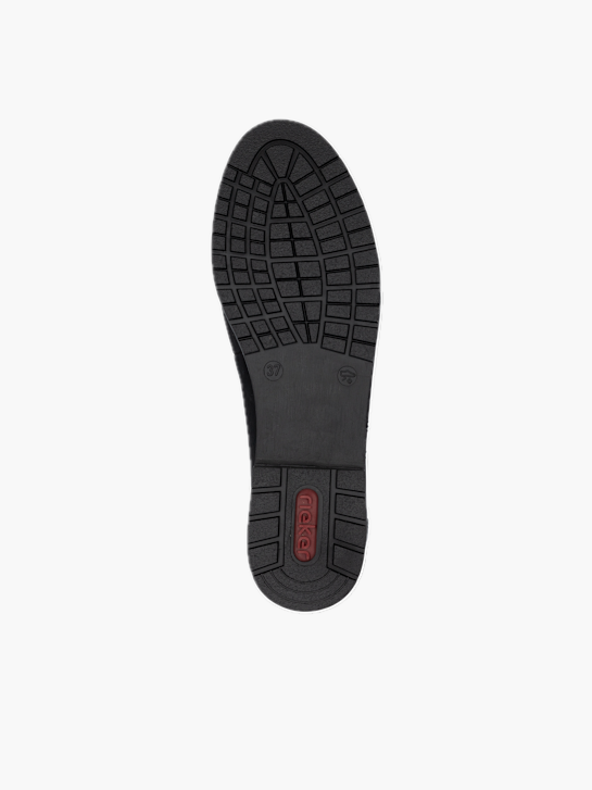 Rieker Damen Ballerinas Schwarz 137087 3
