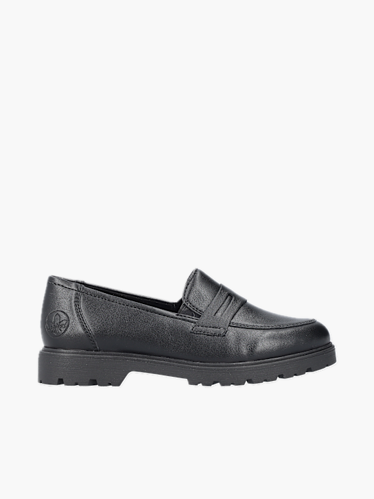 Rieker Damen Loafer Schwarz 137090 1