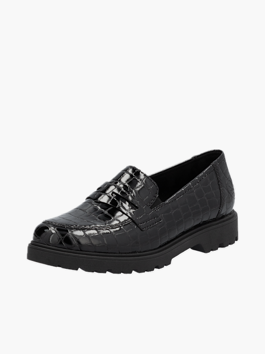 Rieker Damen Loafer Schwarz 137091 2