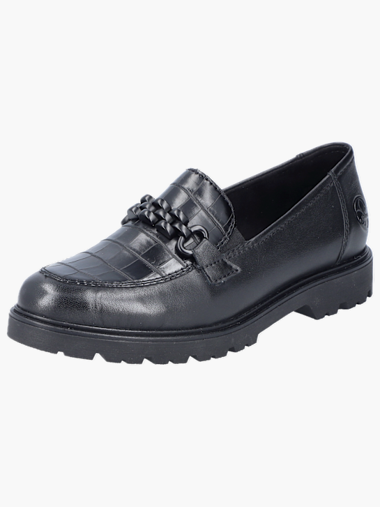Rieker Damen Loafer Schwarz 137092 2