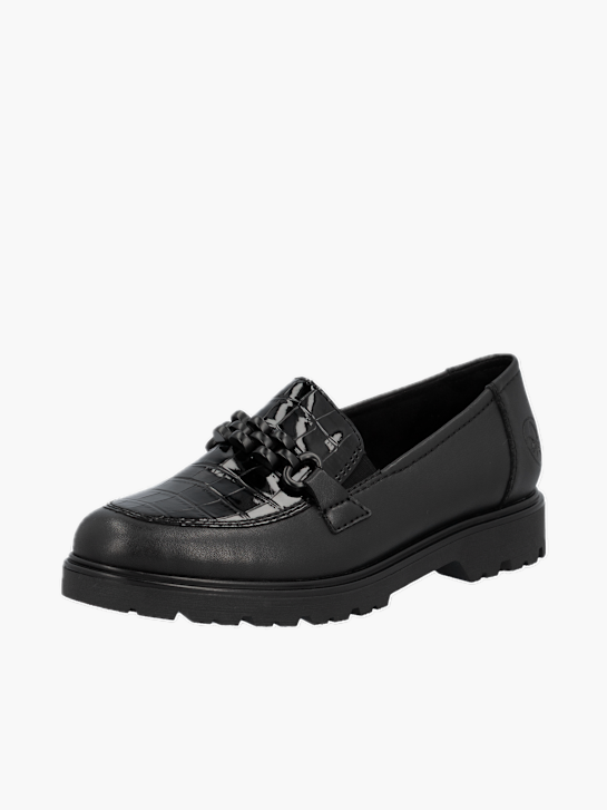 Rieker Damen Loafer Schwarz 137092 3