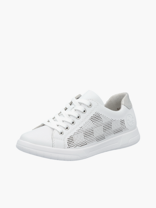 Rieker Damen Sneaker Low Weiß 137093 2