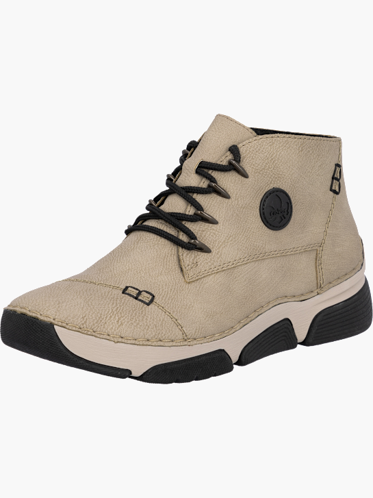 Rieker Damen Schnürstiefel Beige 143574 2