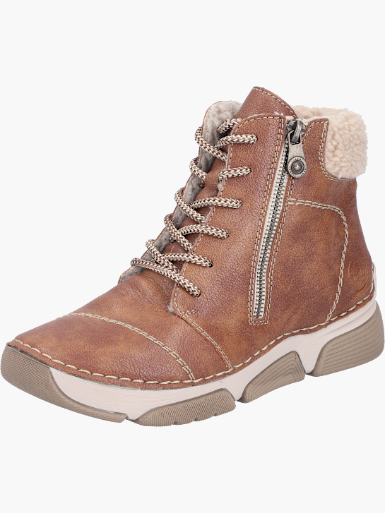 Rieker Damen Schnürstiefel Braun 143577 3
